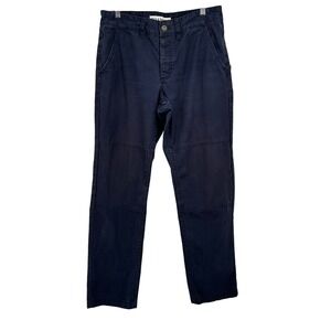 ROAMERS Utility Chino Pants Mens 30 Navy Straight Leg Workwear Carpentercore